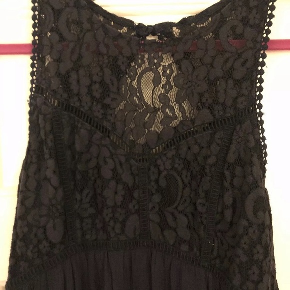 Abercrombie and Fitch navy blue dress - Picture 2 of 5